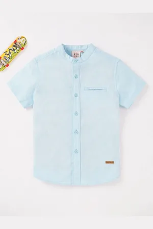 Ed-a-Mamma Boys Casual Sustainable Cotton Shirt