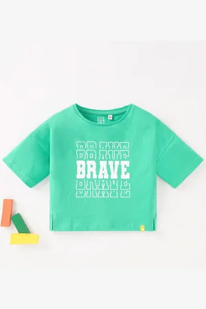 Ed-a-Mamma Girls Printed Cotton T-shirt