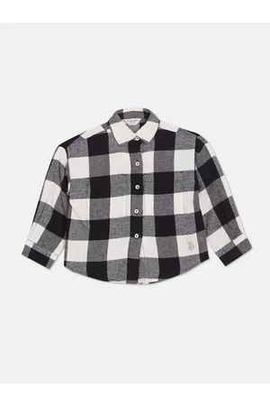 Ralph Lauren Girls Buffalo Checks Cotton Casual Shirt