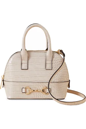 Accessorize London Women Faux Leather Snaffle Mini Kettle Sling Bag