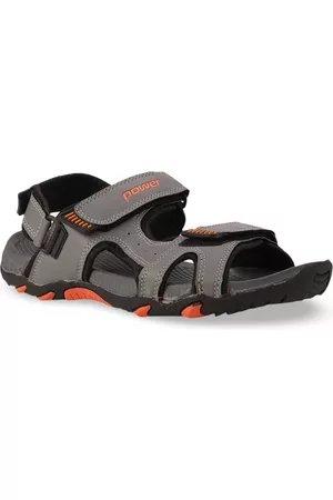 POWER Men Grey Solid Sandals