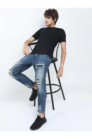 HIGHLANDER Boot-Leg Men Blue Jeans - Buy HIGHLANDER Boot-Leg Men Blue Jeans  Online at Best Prices in India | Flipkart.com