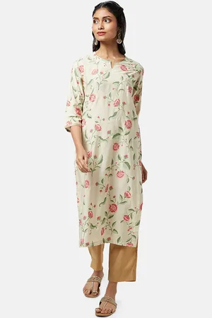 Pantaloons Floral Printed Cotton Kurta