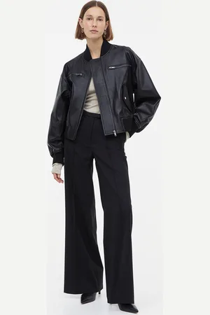 H&M Women Tailored Wool Trousers