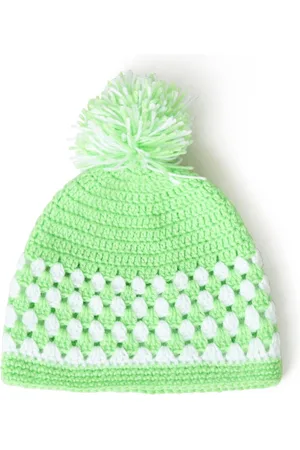 FUNKRAFTS Kids Self Design Woollen Winter Beanie