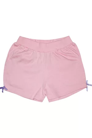 KiddoPanti Girls Pink Hot Pants Shorts
