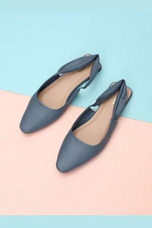 Max Collection Women Solid Pointed Toe Mules