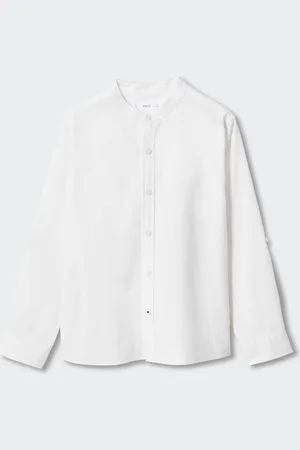 MANGO Boys Pure Cotton Casual Shirt