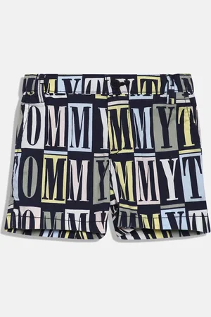 Tommy Hilfiger Boys Striped Printed Shorts