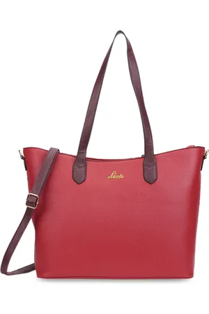 LAVIE Textured Structured Tote Bag