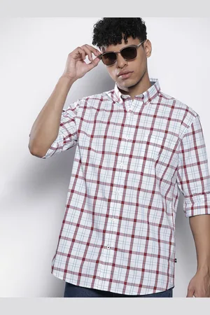 Nautica Tartan-Checked Regular-Fit Casual Shirt