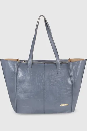 Bagsy Malone Textured PU Shopper Tote Bag