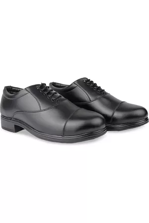 HikBi Men Leather Formal Oxfords