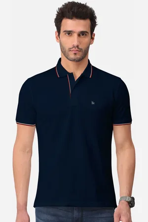 bullmer Polo Collar Cotton T-shirt