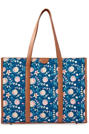 TEAL Printed Tote Bag