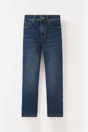 Ed-a-Mamma Boys Straight Fit Light Fade Stretchable Jeans