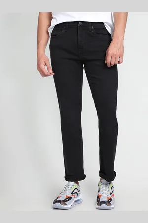 Flying Machine Twill Stone Clean Look Straight Fit Classic Vintage Jeans