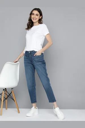 Mast & Harbour Women Boyfriend Fit Stretchable Jeans