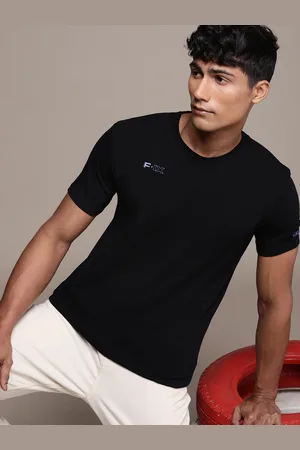 FORCE IX Men Brand Logo Printed T-shirt