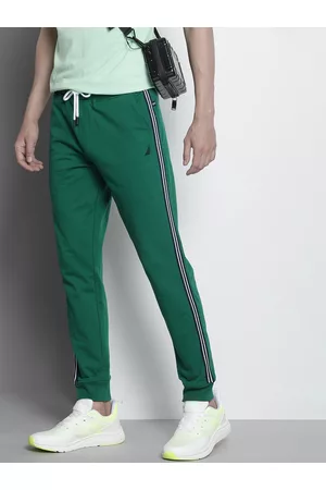 Nautica Men Joggers with Side Tape Detailing