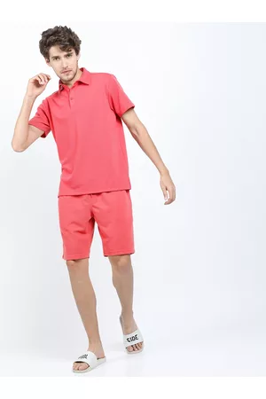 Ketch Men Polo Collar Regular Fit Casual T-shirt