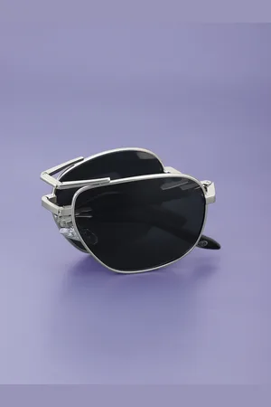Carlton London Premium Men Aviator Sunglasses With Polarised & UV Protected Lens CLSM114