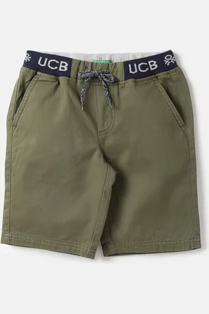 Benetton Boys Cotton Regular Fit Shorts