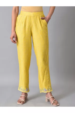 W Omen Slim Fit Cigarette Trousers