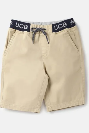 Benetton Boys Cotton Regular Fit Shorts