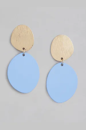 Forever New Forever Gold-Plated Circular Drop Earrings