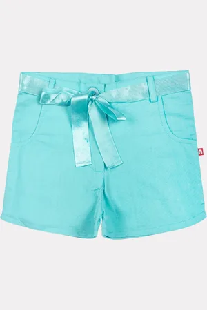 Nino Bambino Girls Cotton Regular Fit Shorts