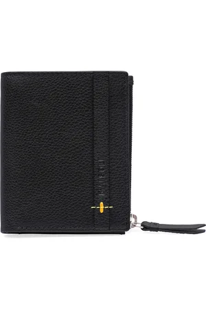 MAI SOLI Men Vintage Genuine Leather RFID Protected Two Fold Wallet with Zip Pocket