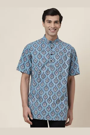 Fabindia Ethnic Motifs Printed Cotton Kurta