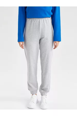 DeFacto Women Mid-Rise Plain Knitted Joggers