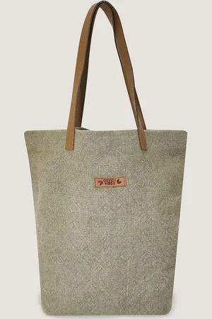 earthbags Jute Canvas Tote Bag