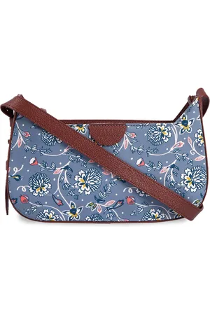 TEAL Floral Printed Sling Bag