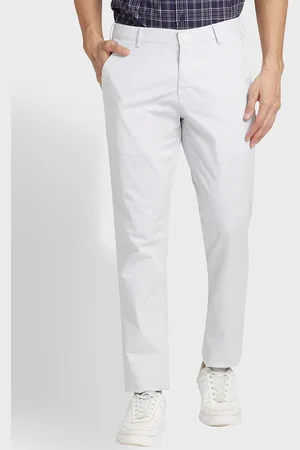 ColorPlus Men Mid-Rise Casual Trousers
