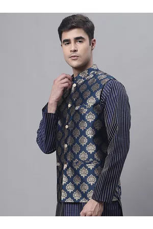 Jompers Ethnic Motif Printed Nehru Jackets