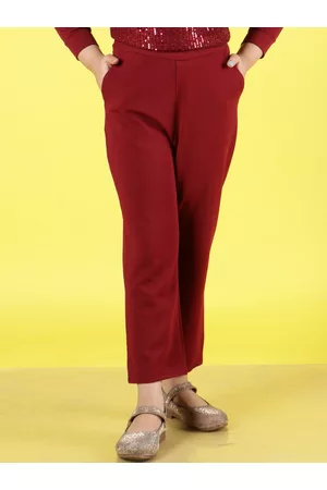 NEUDIS Girls Relaxed Straight Leg Trousers