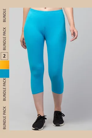 Apraa & Parma Clothing Women Pack Of 2 Pure Cotton Mid-Rise Skinny Fit Capris