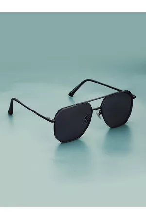 Carlton London Premium Men Polarised & UV Protected Lens Rectangle Sunglasses - CLSM134