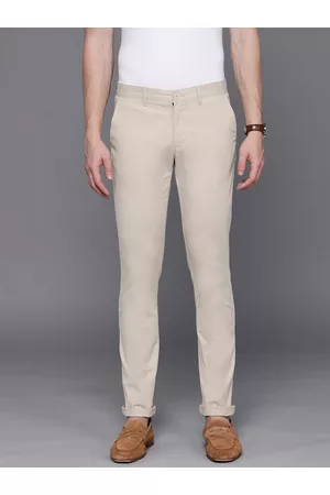 Buy Louis Philippe Grey Trousers Online  729934  Louis Philippe