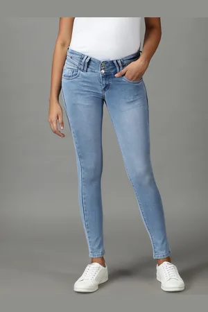 SHOWOFF Women Slim Fit Light Fade Cotton Stretchable Jeans