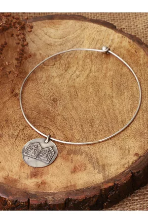 Veni Women Silver-Toned Chocker Necklace