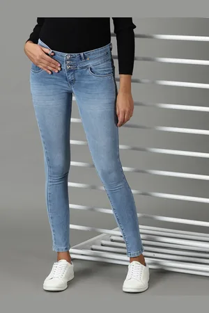 SHOWOFF Women Skinny Fit Light Fade Stretchable Jeans