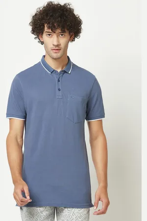 Crimsoune Club Polo Collar Regular Fit Cotton T-shirt