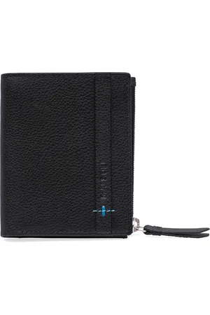 MAI SOLI Men Genuine Leather Bifold Wallet with Zip Pocket - RFID Protected