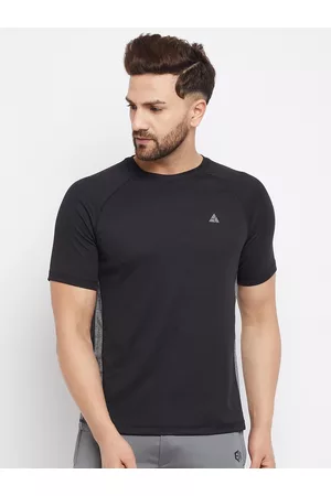 ATHLISIS Raglan Sleeves Dri-FIT Slim Fit Training or Gym T-shirt