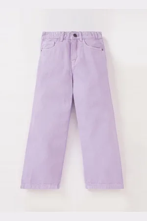 Ed-a-Mamma Girls Wide Leg Stretchable Cotton Jeans