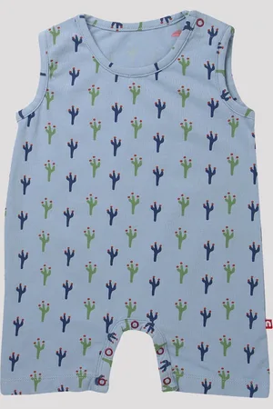 Nino Bambino Infant Printed Organic Cotton Rompers